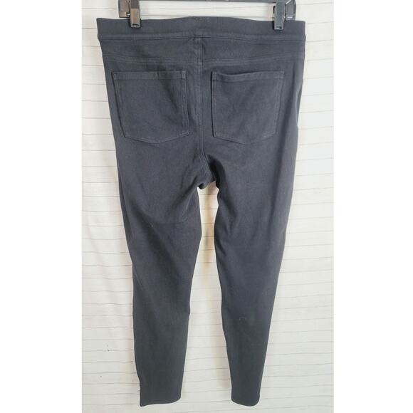 SPANX Jean-ish Ankle Leggings in Black, sz XL - Picture 9 of 16